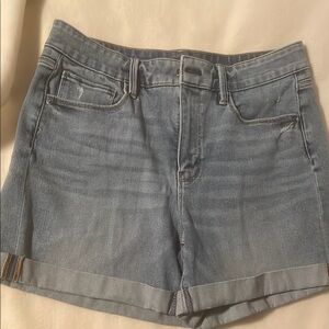 Classic Blue Denim Women's Shorts